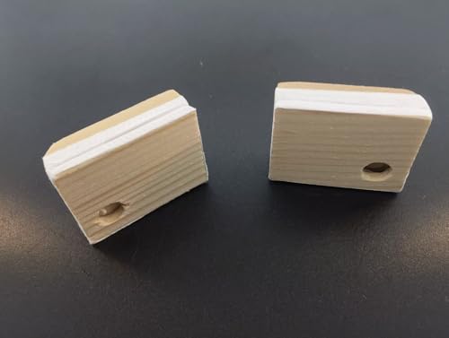 Cuckoo Clock Bellow Tops Replacement Set - 1 3/4" x 1 1/4" German Made