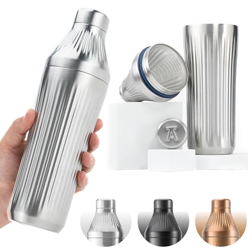 Elevated Craft Diamond Edition Hybrid Cocktail Shaker Set 28oz Stainless Steel