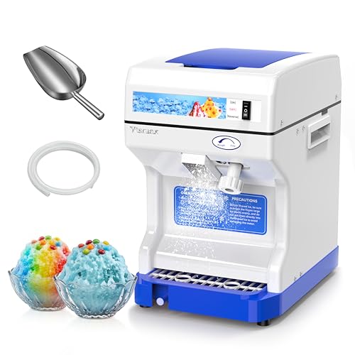 Vtsmax 2.3Qt Ice Shaver Machine 250W Snow Cone Maker for Commercial Use