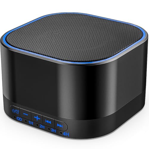 Magicteam White Noise Machine with 20 Non-Looping Sounds & Timer