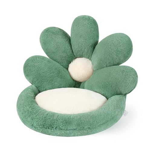 Flower Shape Chair Pillow 21-Inch Plush Soft Floor Cushion for Home Decor