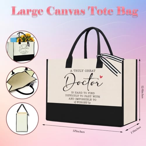 Women Doctor Tote Bag - Appreciation Gift for Healthcare Professionals