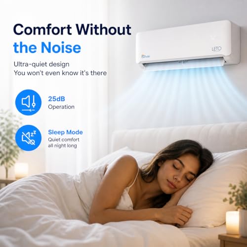 12000 BTU Mini Split Air Conditioner and Heat Pump 110V Inverter