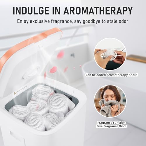 23L Large Capacity Towel Warmer Bucket for Bathroom with LED Display