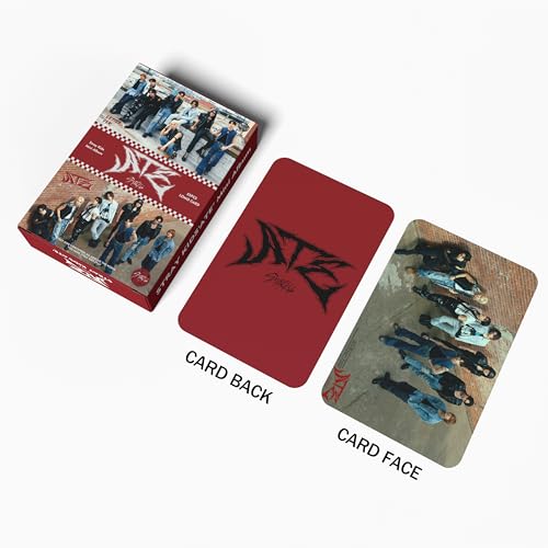 55-Piece Kpop Photocard Set – Unique Glossy Lomo Cards for Collectors