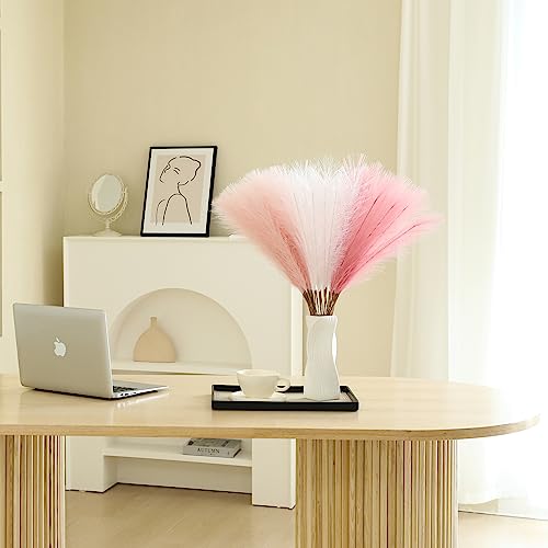 30pcs 24-Inch Artificial Faux Pampas Grass Set for Home Decor