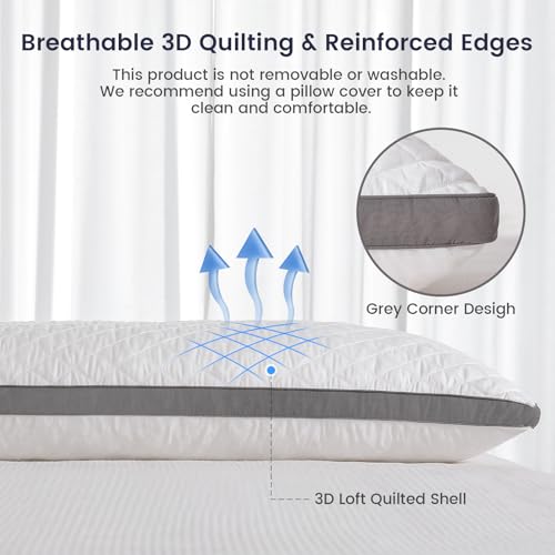 Extra-Firm Shredded Memory Foam Body Pillow, 20 x 54 Inches