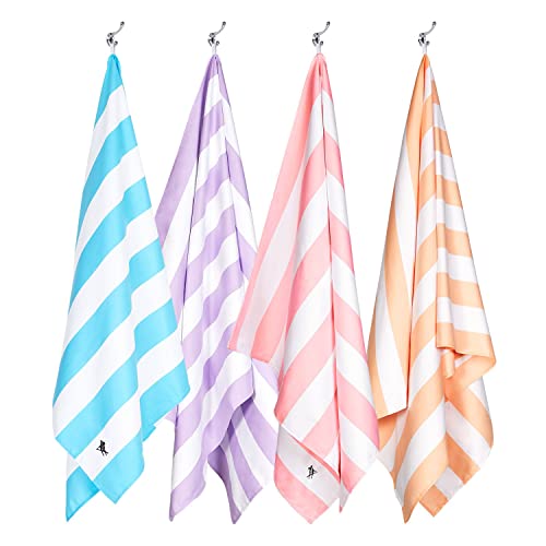 Dock & Bay Quick Dry Sand Free Beach Towel - Recycled Microfiber, Large