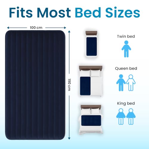 Cooling Mattress Pad for Hot Sleepers - 100% Cotton Bed Cooler