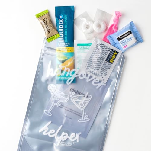 Pre-Filled Hangover Recovery Kit for Bachelorette Parties & Weddings