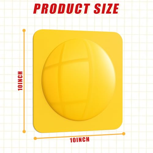 3-Piece Sensory Bubble Wall Mirror Set - 10x10 Inch Shatterproof Acrylic