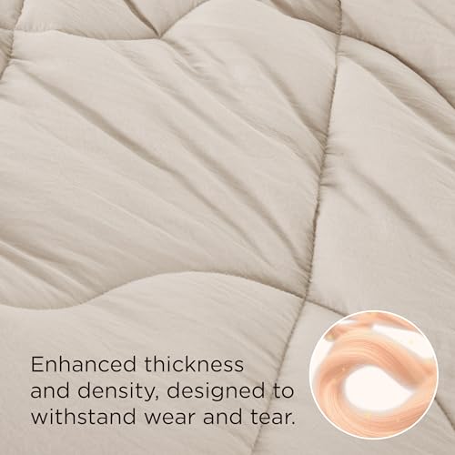 Bedsure Queen Down Alternative Comforter - All Season Duvet Insert (88x88")