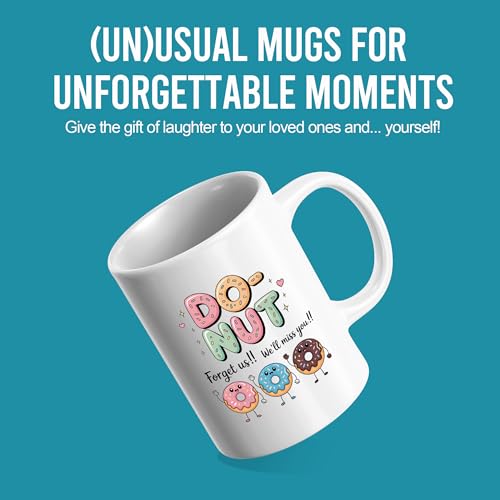 Panvola Retirement Ceramic Mug 11oz White Funny Gift for Colleagues