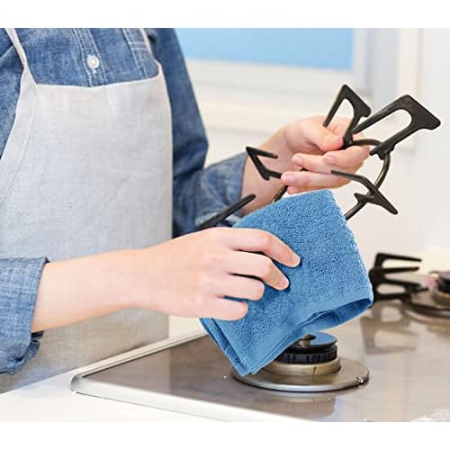 Utopia Towels Kitchen Bar Mops, Pack of 12, 16 by 19 Inches, 100% Cotton Ring Spun, Super Absorbent Towels, Multi-Purpose Cleaning Towels for Home and Kitchen Bars