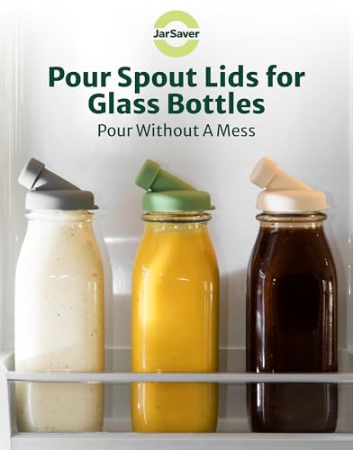 Gray Silicone Pour Spouts 48mm for Milk Bottles - Leakproof, Reusable, BPA-Free - Pack of 2