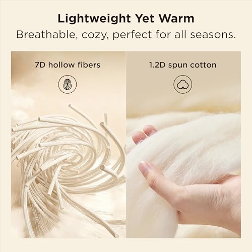 Bedsure Queen Duvet Insert - All-Season Down Alternative Comforter