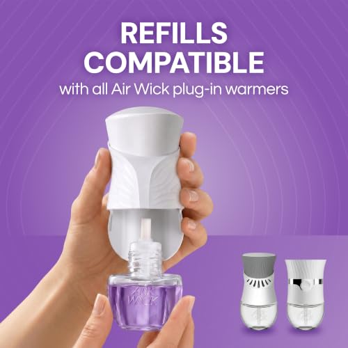 Plug-In Scented Oil Air Freshener Kit - 2 Warmers & 6 Refills