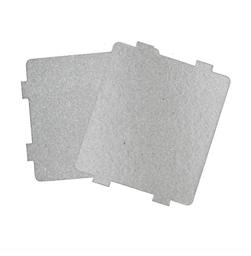 2 PCS Microwave Oven Mica Sheet Waveguide Cover 4 x 4.27 Inch Replacement
