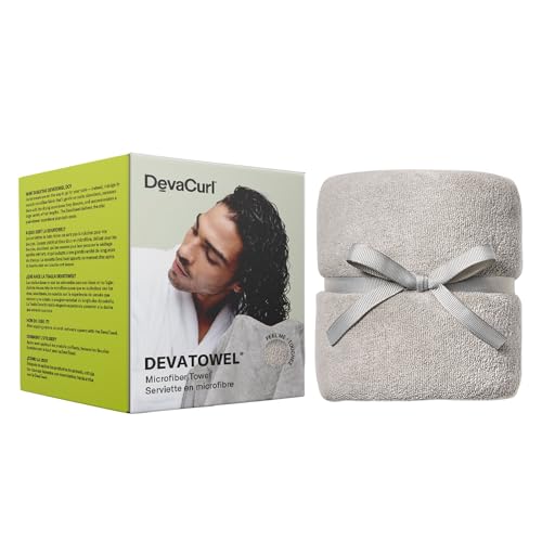 DevaCurl Microfiber Anti-Frizz Hair Towel - Large, Soft Curl & Wavy Hair Wrap