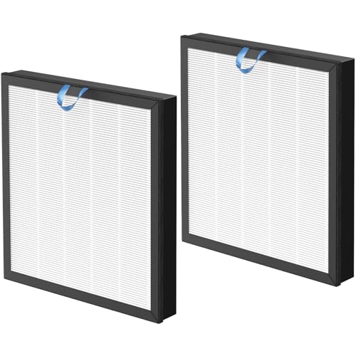 3-in-1 Air Purifier Replacement Filter with Activated Carbon 2-Pack