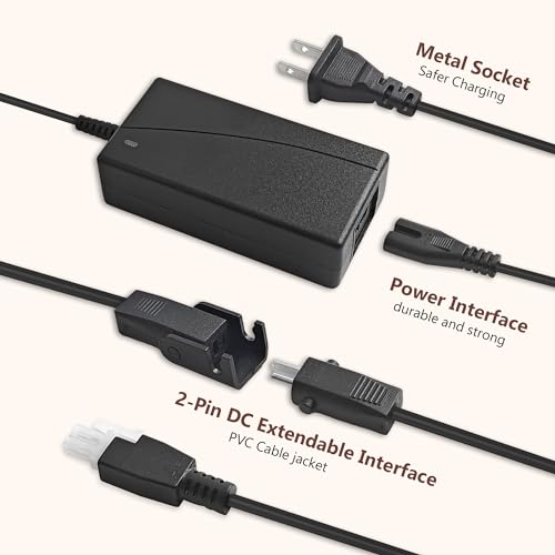 29V Adjustable Bed Power Supply Replacement, 13.7ft Long Electric Bed Adapter