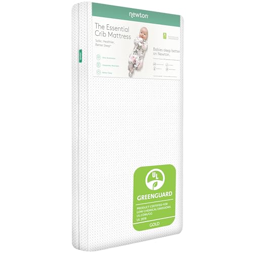 Breathable & Washable Crib Mattress - Firm Support for Infant to Toddler
