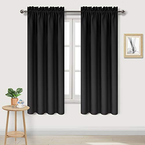 Blackout Curtains 42x63 Inch, 2 Panels, Thermal Insulated & Light Blocking