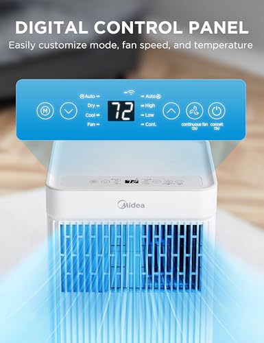 Portable Air Conditioner 8500 BTU with Smart App and Remote Control