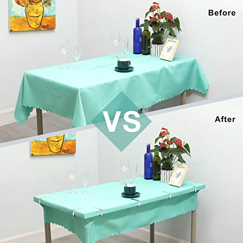 Stainless Steel Tablecloth Clips (12 Pack) - Heavy Duty Picnic Table Clamps