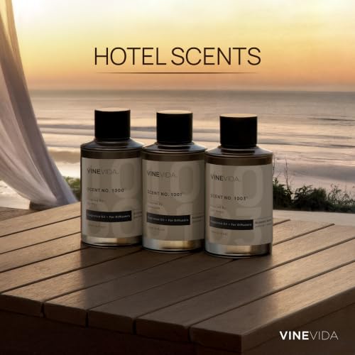 Hotel Fragrance Diffuser Oil - 32oz Luxury Home Scent for Cold Air Diffusers