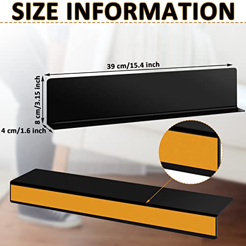 12-Piece Under Couch Blocker Set - 3.2-Inch Furniture Gap Guard for Pets