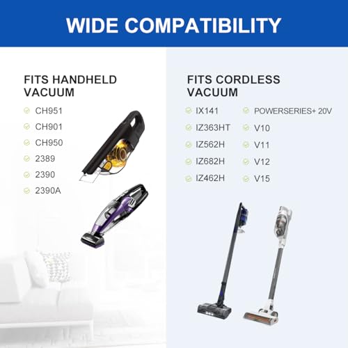 Universal Cordless Stick Vacuum Wall Mount Holder - Drill or Adhesive