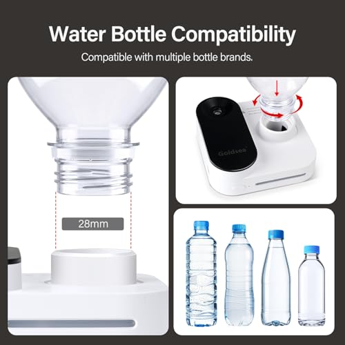 Portable Mini Humidifier for Travel Cordless Rechargeable 5000mAh