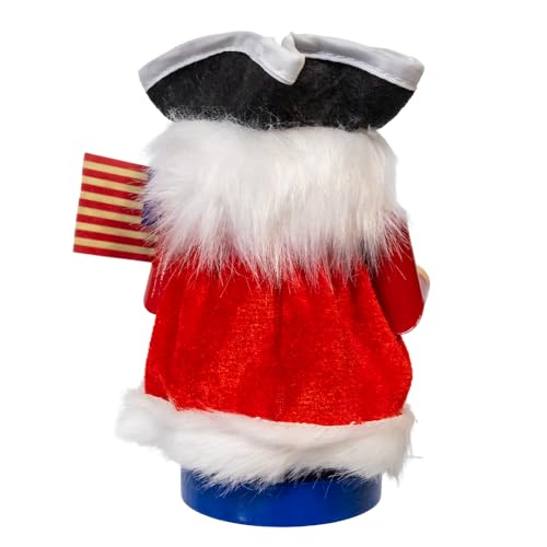 America 250th Anniversary Patriotic Nutcracker Figurine, 7.7" Table Decor