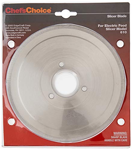 7-Inch Non-Serrated Stainless Steel Replacement Blade for Food Slicers