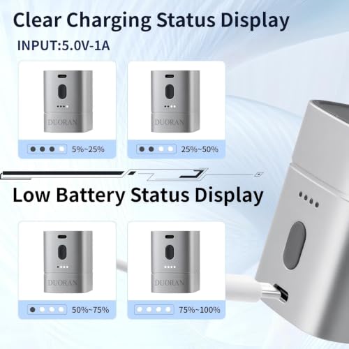 2-in-1 Portable Air Pump for Inflatables, USB-C Rechargeable