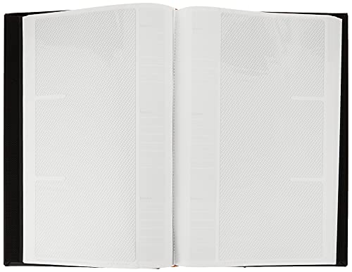 Bonded Leather Photo Album - Holds 300 4x6 Photos, Black Bookbound