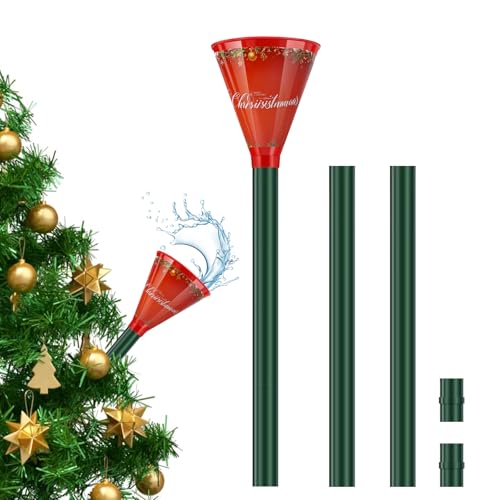 39-Inch Christmas Tree Watering Funnel - Adjustable Spill-Free Device