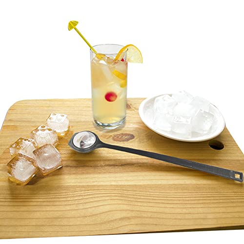 Hdtyyln 3-Piece Stainless Steel Ice Mallet - Black, Home Bar & Kitchen Tool