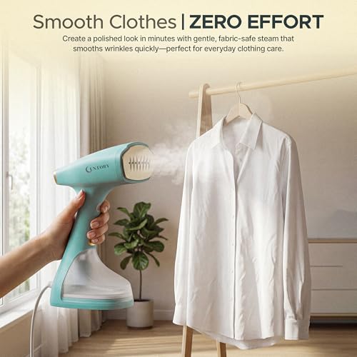 1500W Handheld Clothes Steamer - Fast Heat-Up & Portable Wrinkle Remover