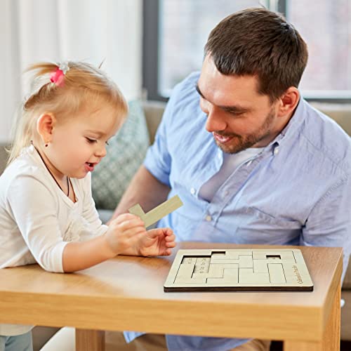 Daily Wooden Calendar Puzzle - 365 Day Brain Teaser Jigsaw Game