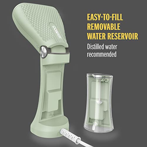 Portable Handheld Garment Steamer - Compact Travel Fabric Steamer, Mint Green