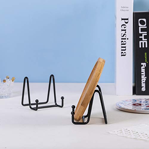 3-Inch Iron Plate Stand for Display, Decorative Easel for Pictures & Art