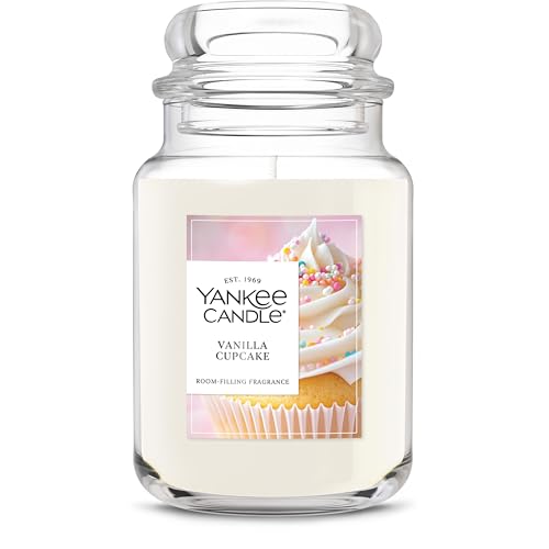 Vanilla Cupcake Scented Candle - 22 oz Large Jar (150 Hour Burn)