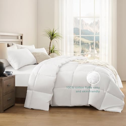 ACCURATEX Queen Duvet Insert - 100% Cotton Down Alternative Comforter