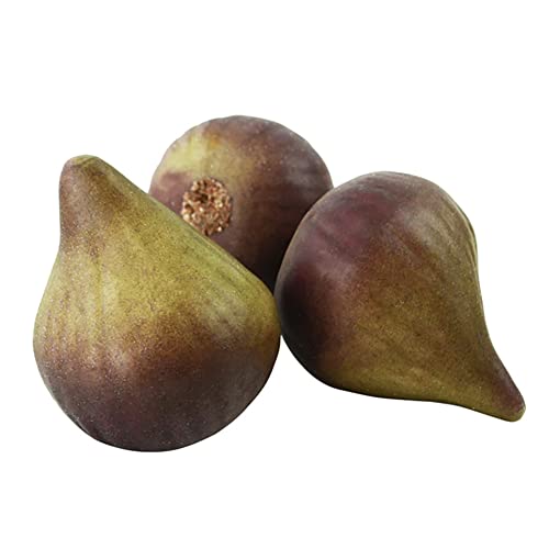 Fake Figs - 6pcs Lifelike Artificial Fruit for Home Decor