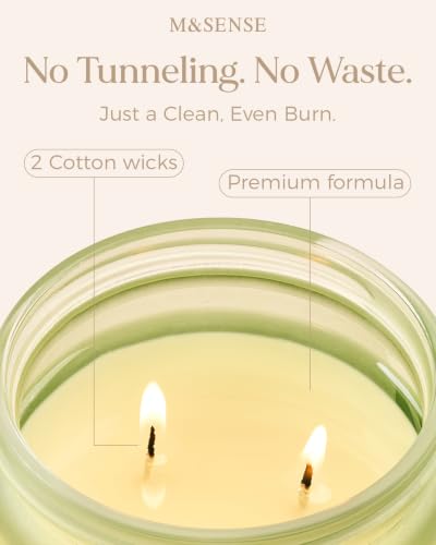 Natural Soy Wax Scented Candle - 11.6oz Long-Lasting Aromatherapy (70 Hours)