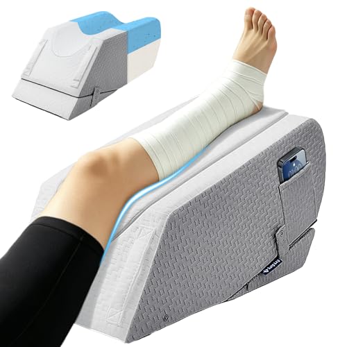 Adjustable Leg Elevation Pillow for Post-Surgery Recovery