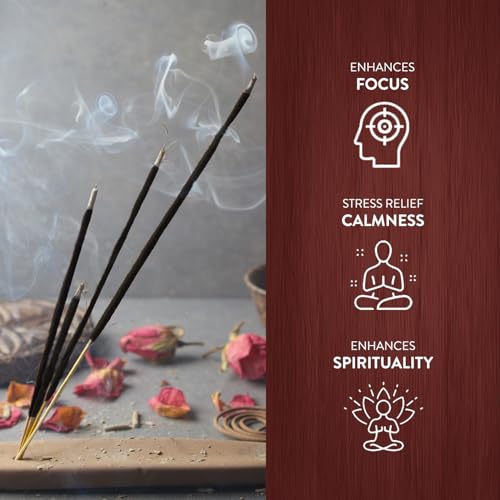 Sandalwood Incense Sticks - 120 Count Value Pack for Meditation & Yoga