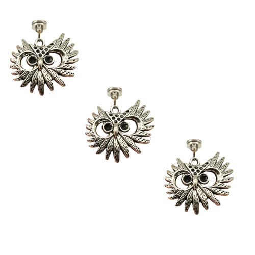 Decorative Owl Magnetic Hinge Head Home Decor - Unique Door & Shelf Toppers